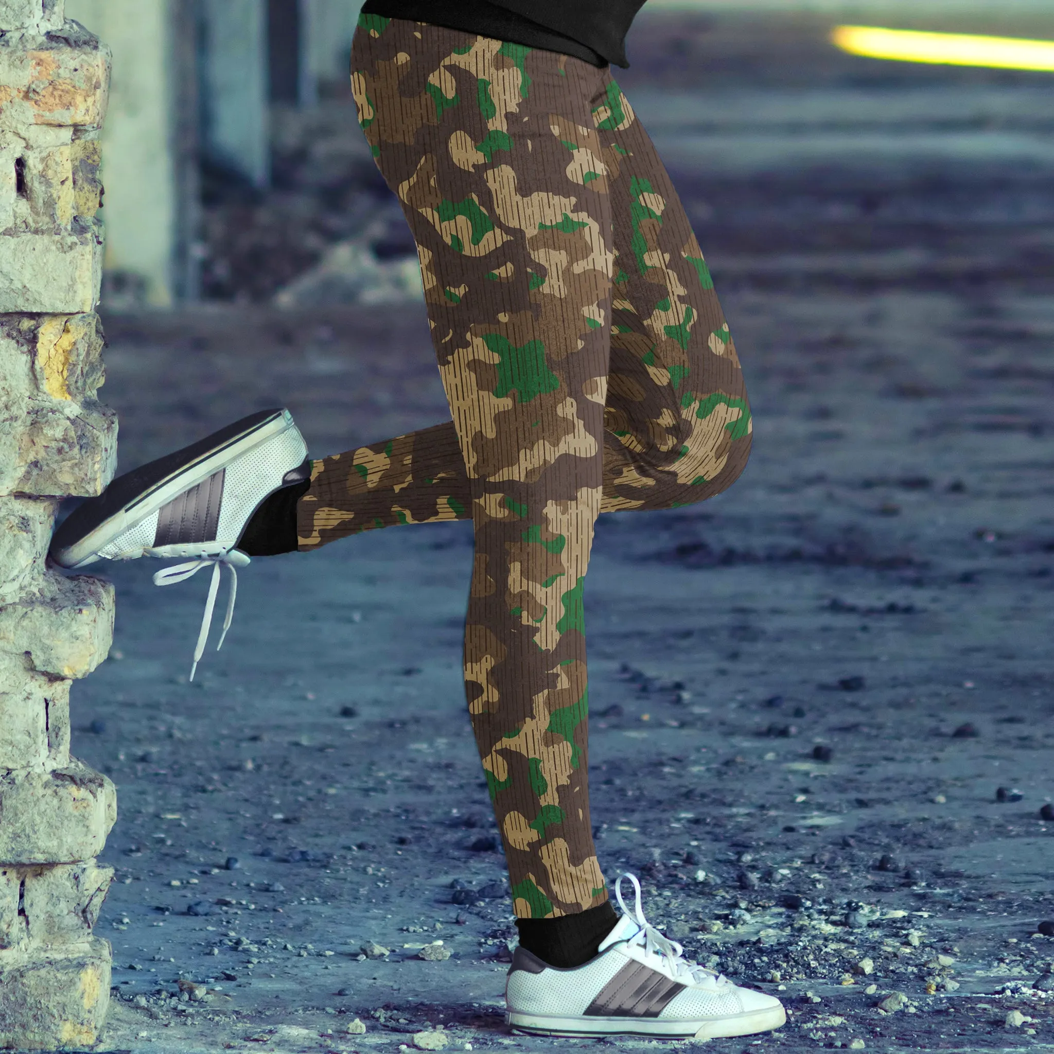 Hunting Leggings Rustic Military Camo