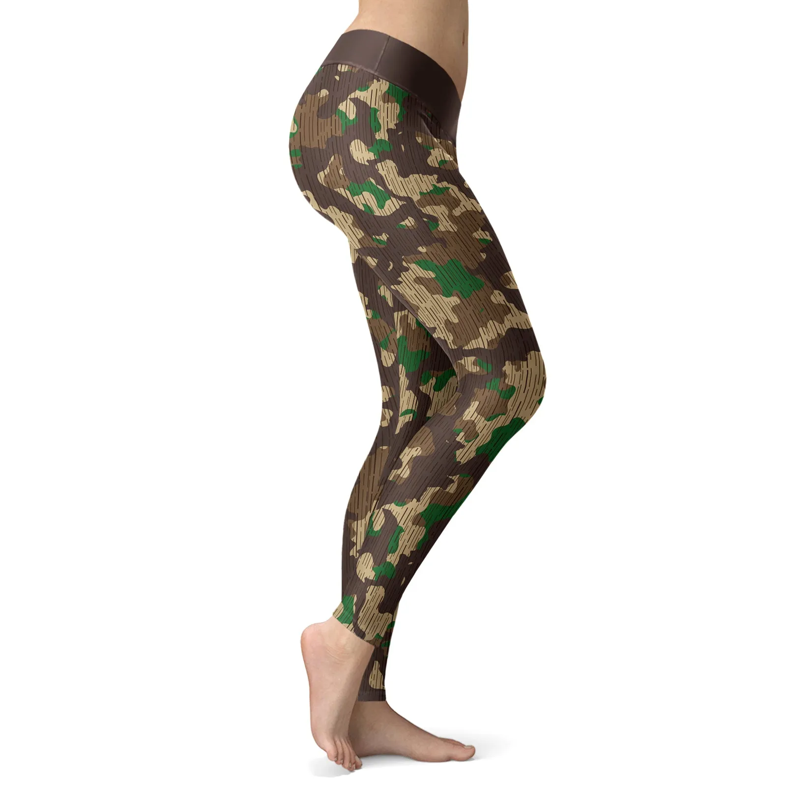 Hunting Leggings Rustic Military Camo