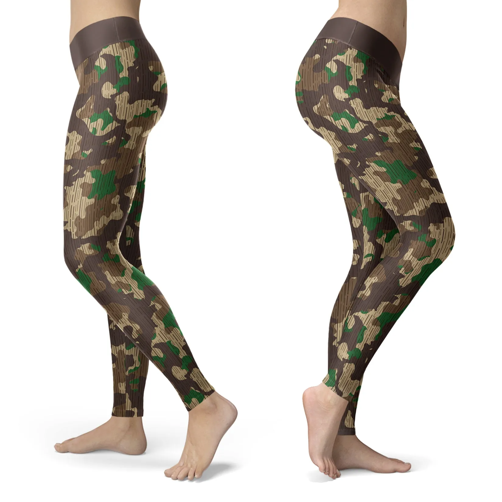 Hunting Leggings Rustic Military Camo