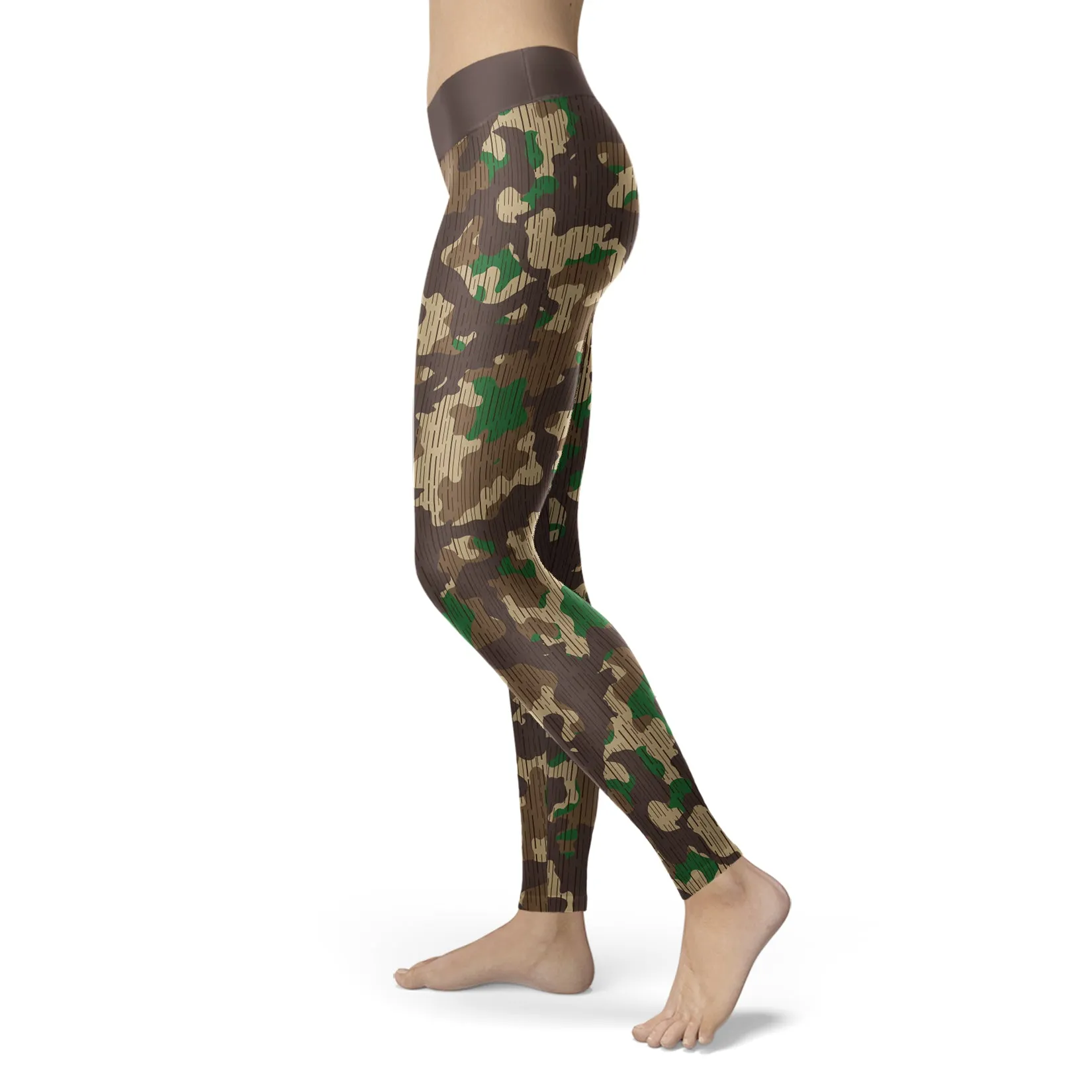 Hunting Leggings Rustic Military Camo