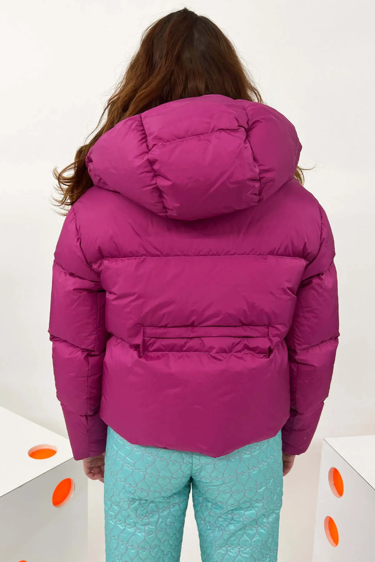 Iceberg Down Jacket - Fuchsia