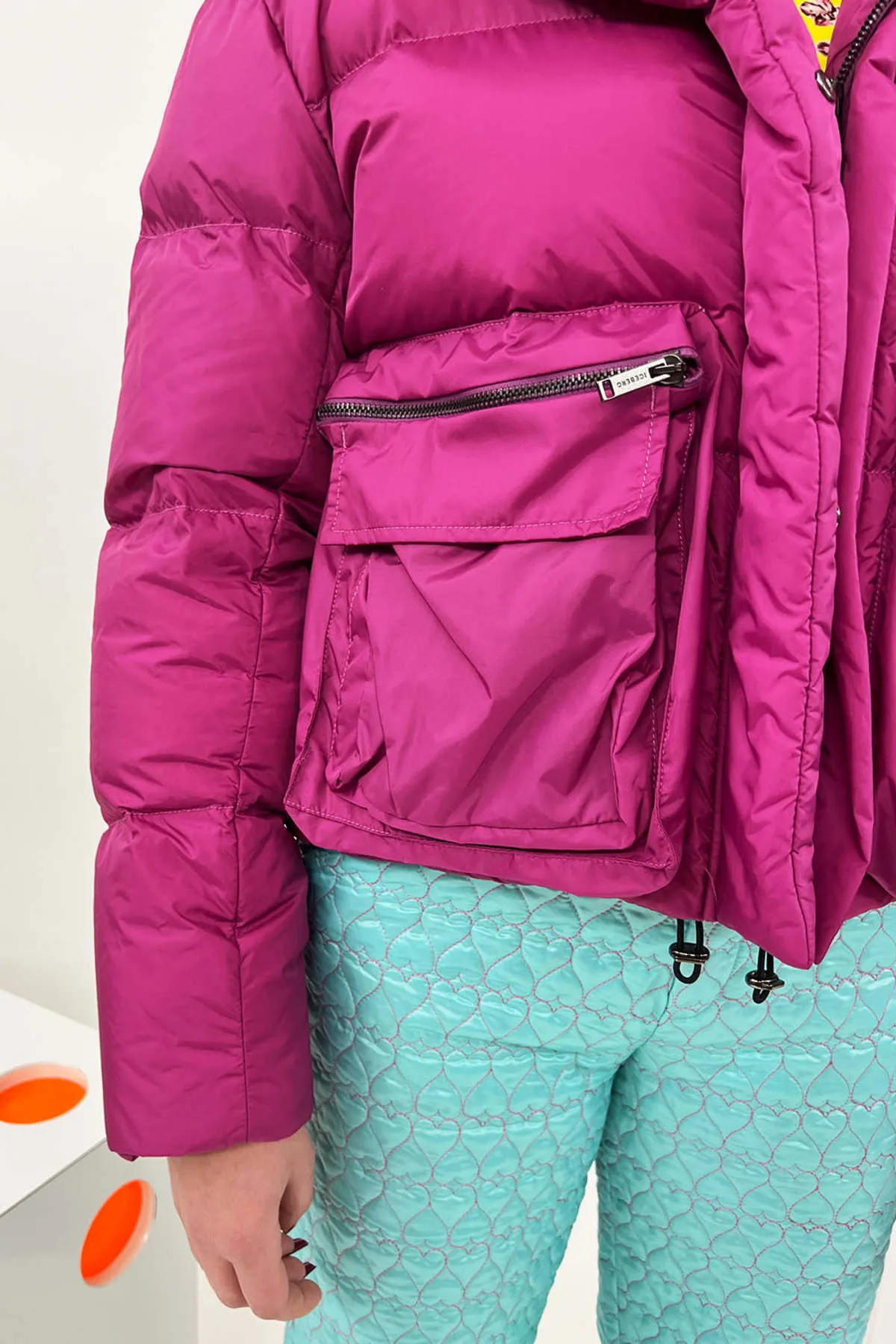 Iceberg Down Jacket - Fuchsia