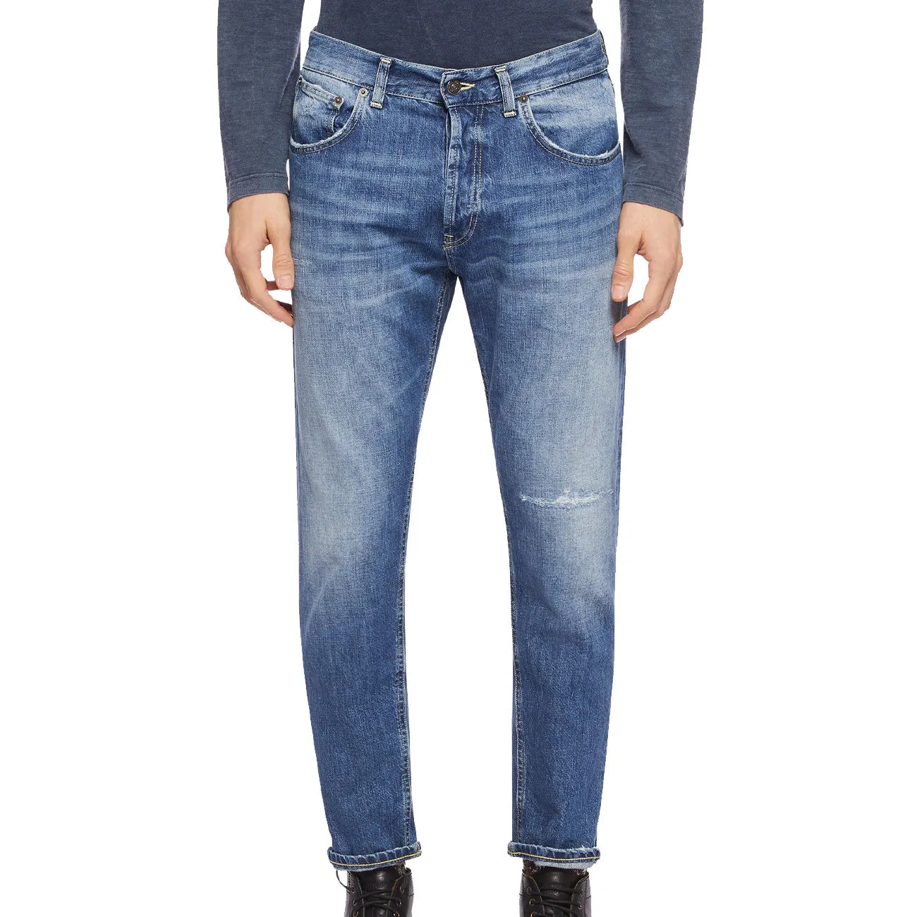 JEANS DIAN CARROT Uomo Blu