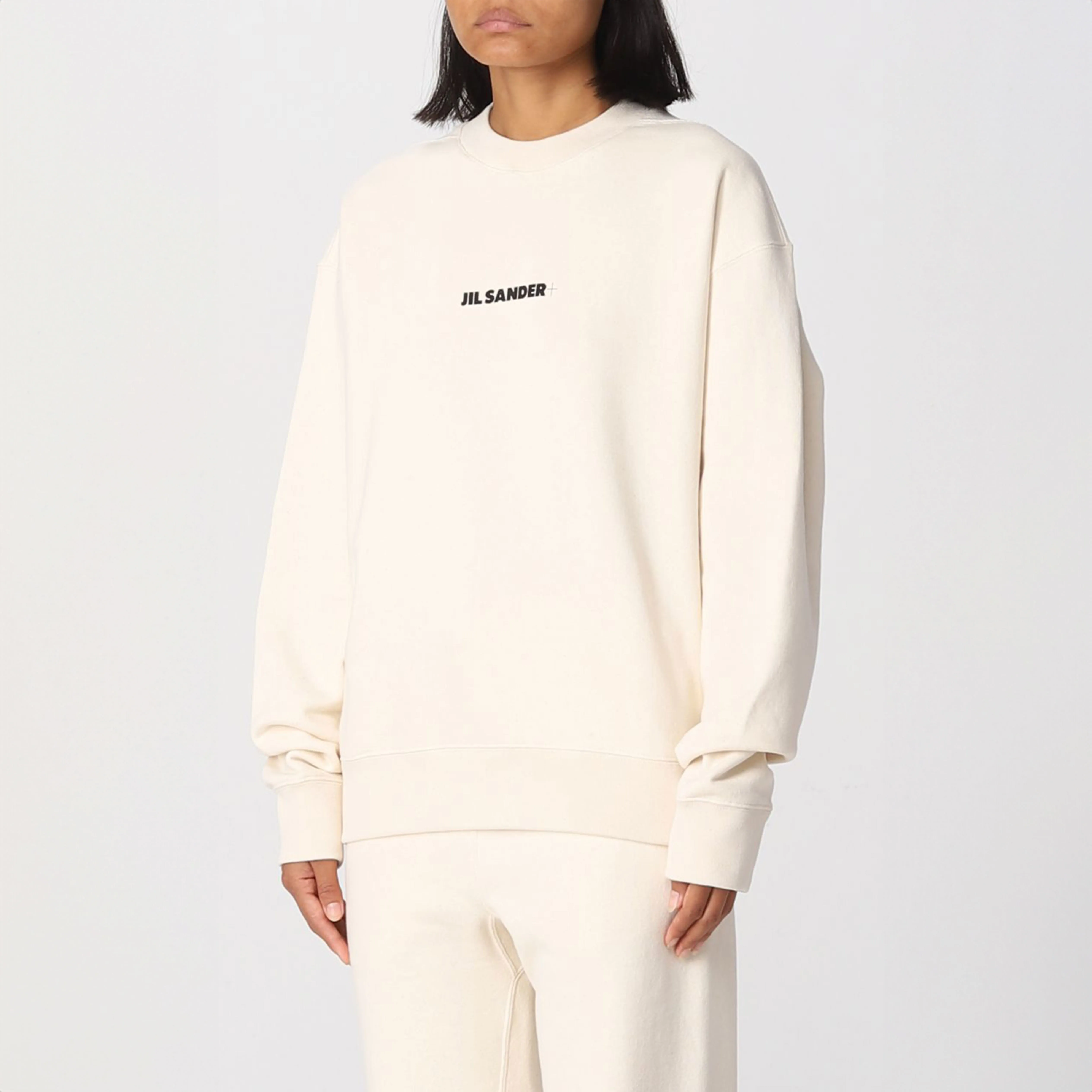 Jil Sander  |Crew Neck Blended Fabrics Street Style Long Sleeves Plain