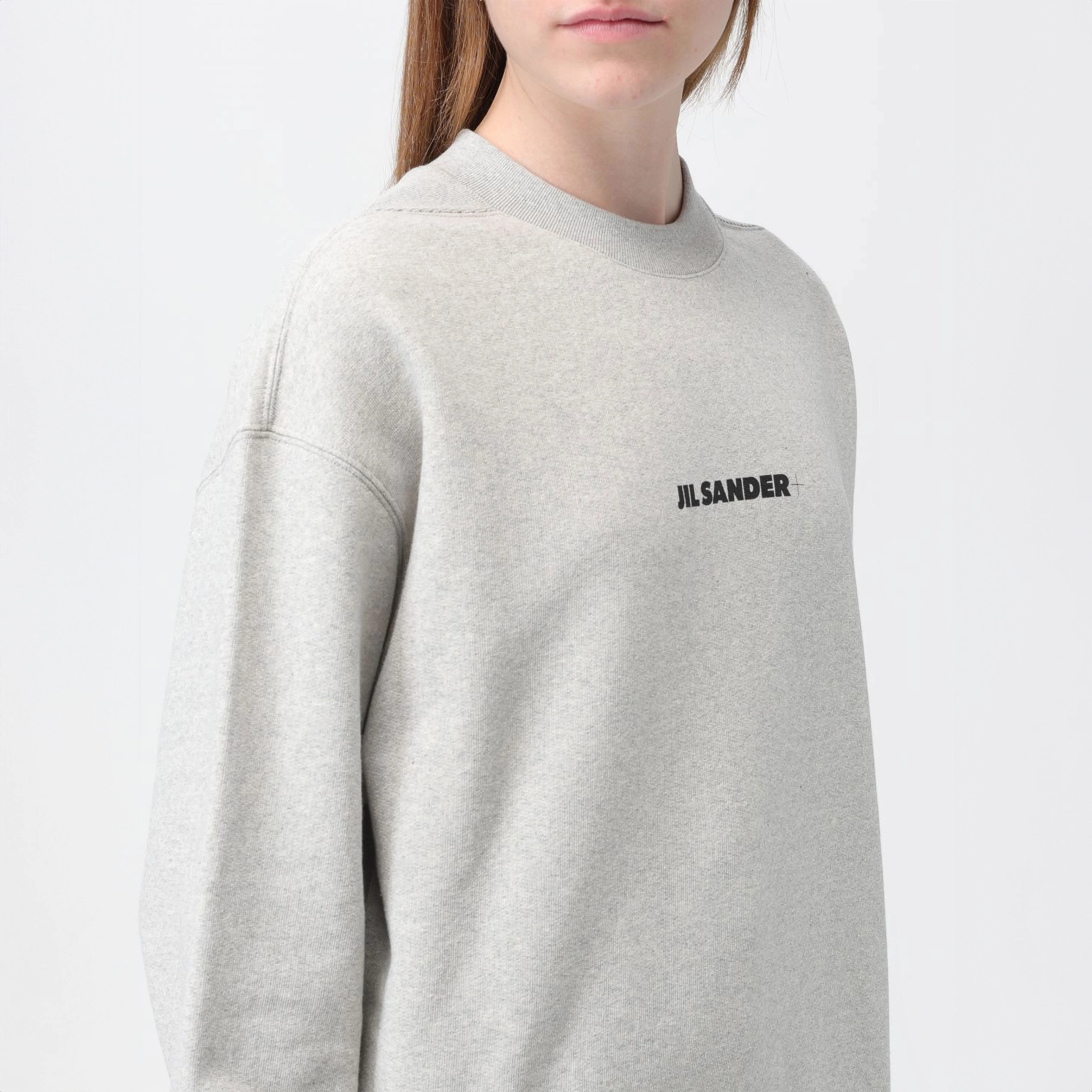 Jil Sander  |Crew Neck Blended Fabrics Street Style Long Sleeves Plain