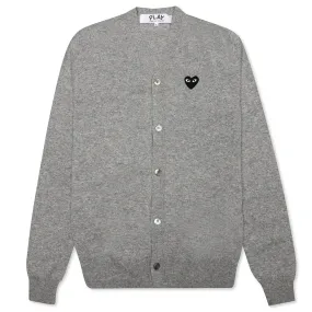 Knit Cardigan - Grey