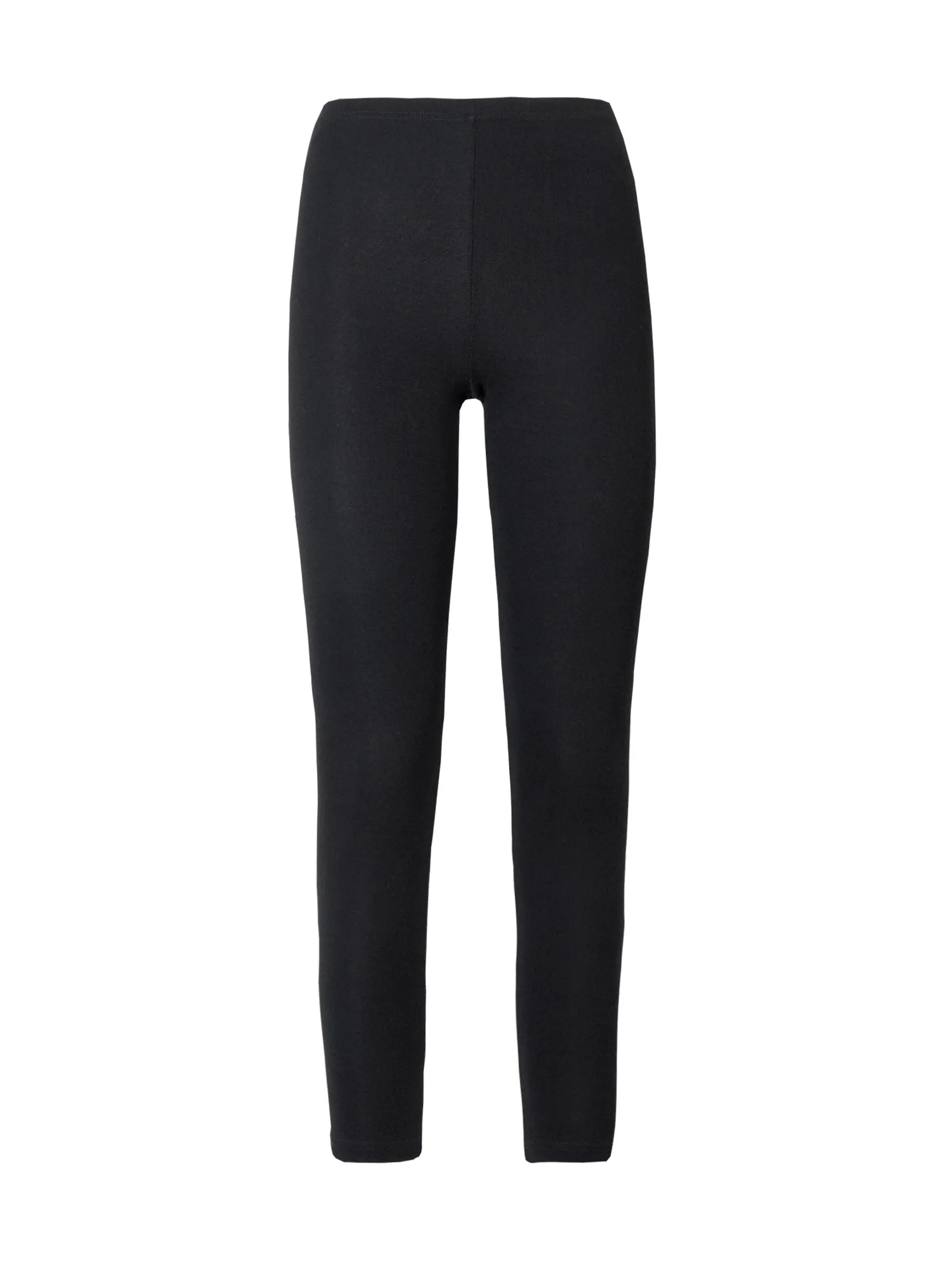 Leggings in cotone stretch - Nero