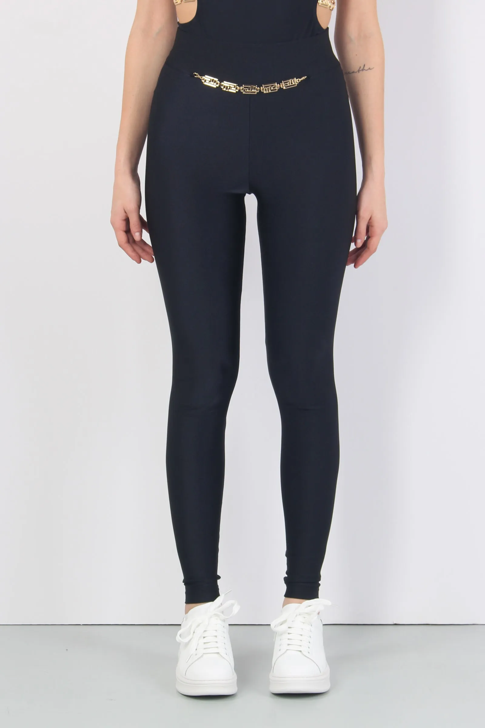 Leggings Lycra Vilta Alta Nero