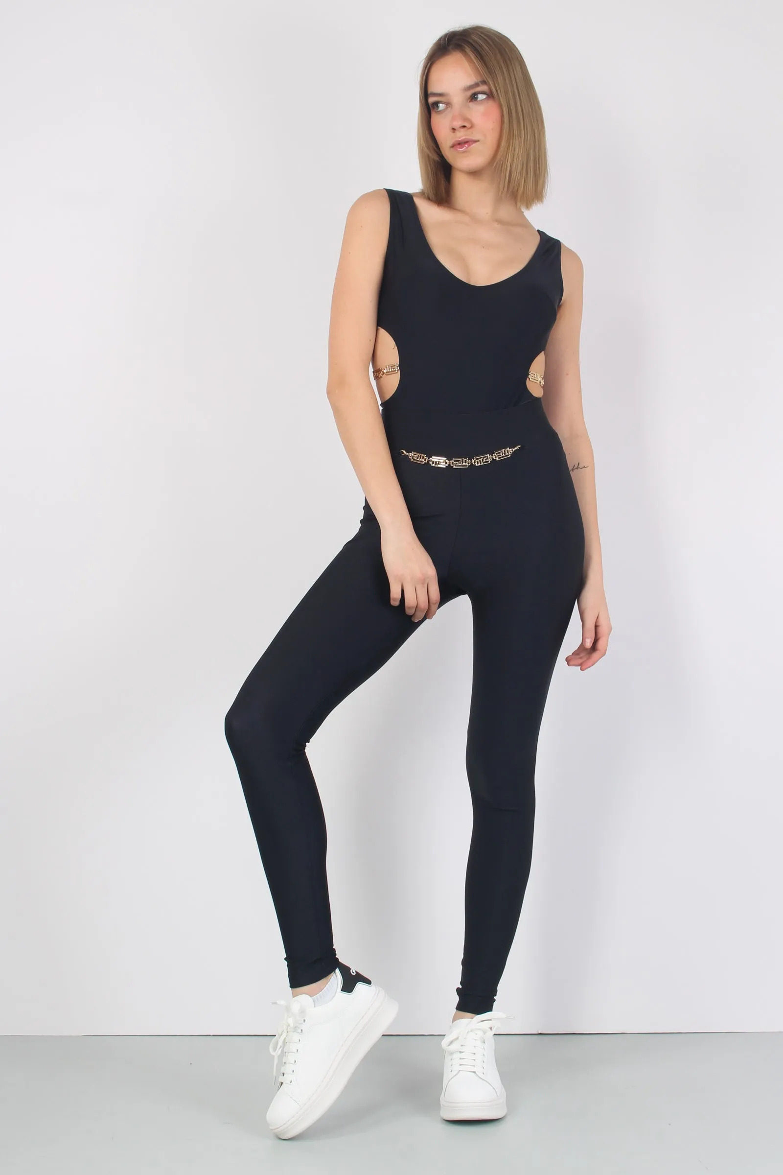 Leggings Lycra Vilta Alta Nero