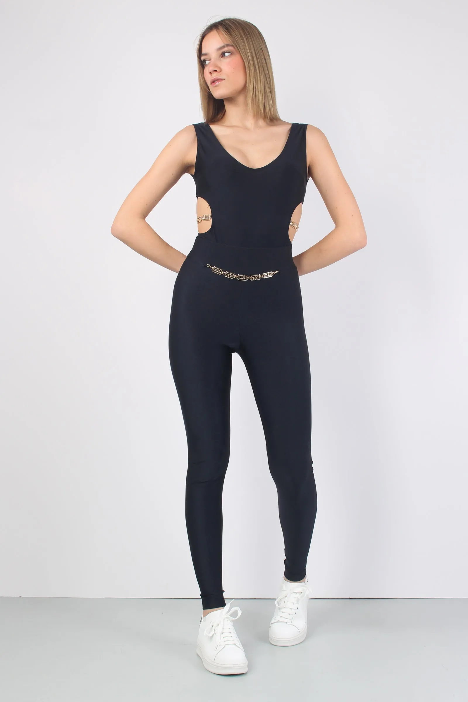 Leggings Lycra Vilta Alta Nero