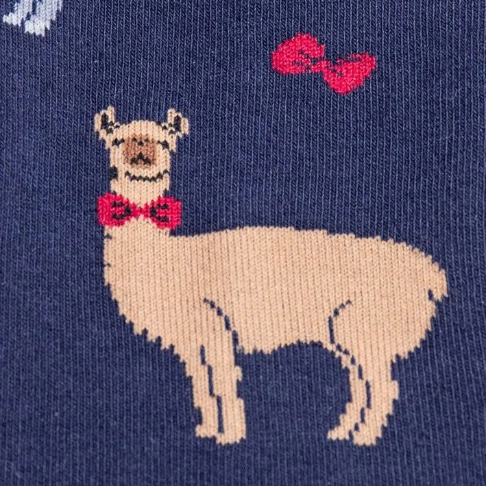 Llama Drama Men's Crew Socks