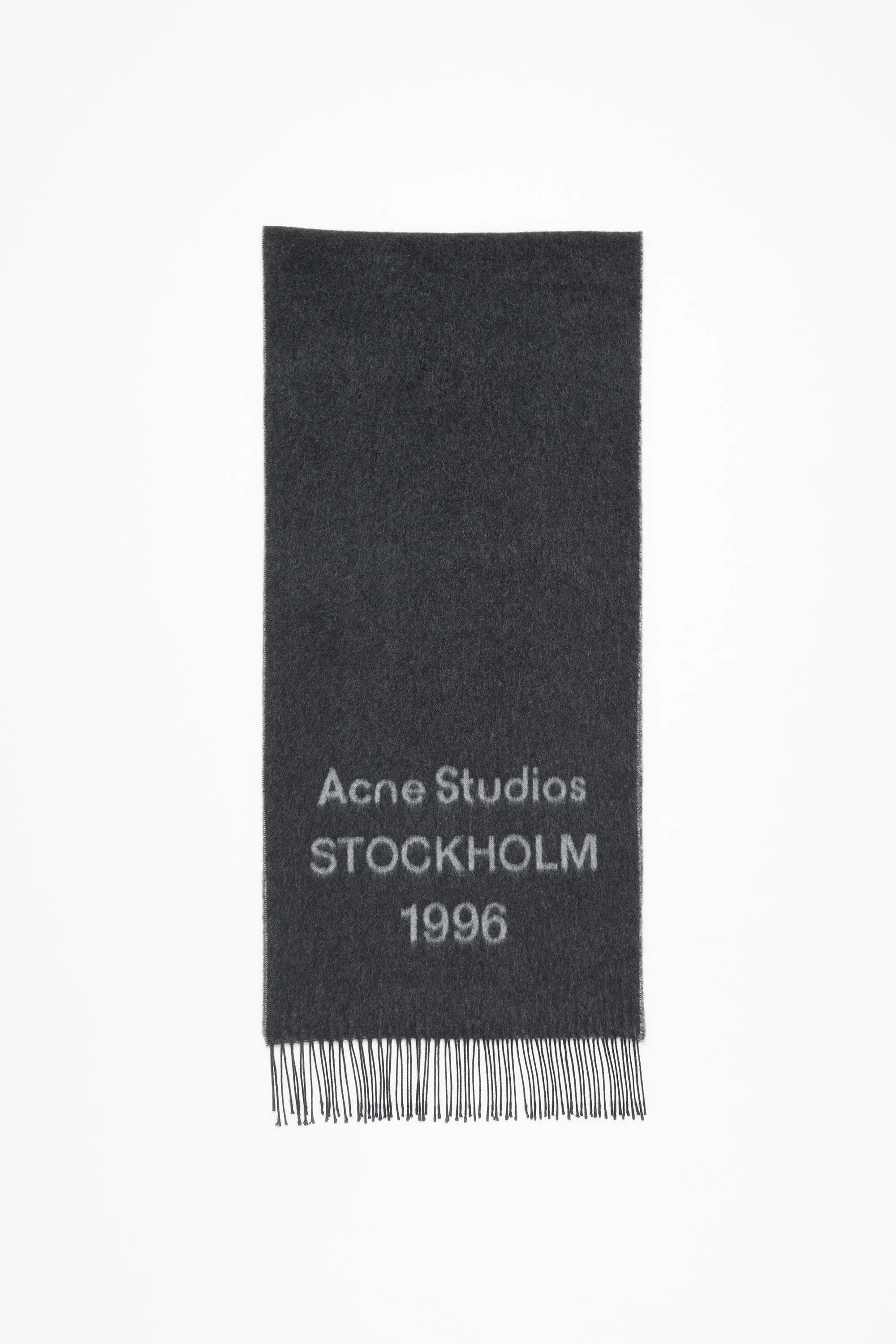 Logo jacquard scarf