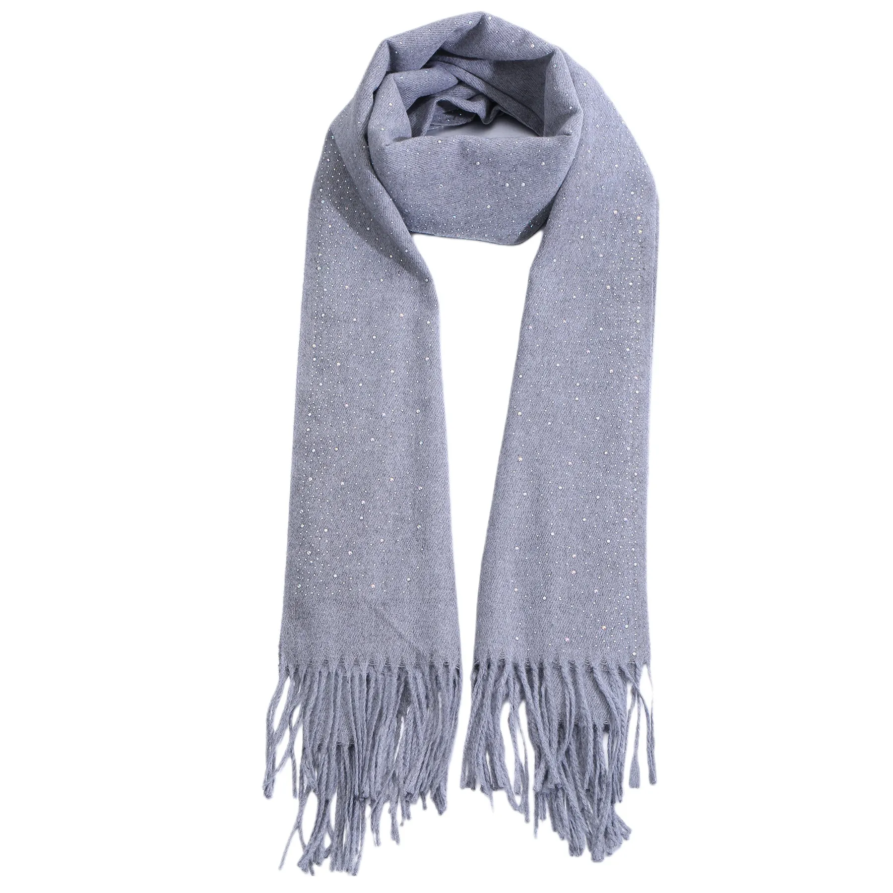 Lucia Scarf in Dark Grey