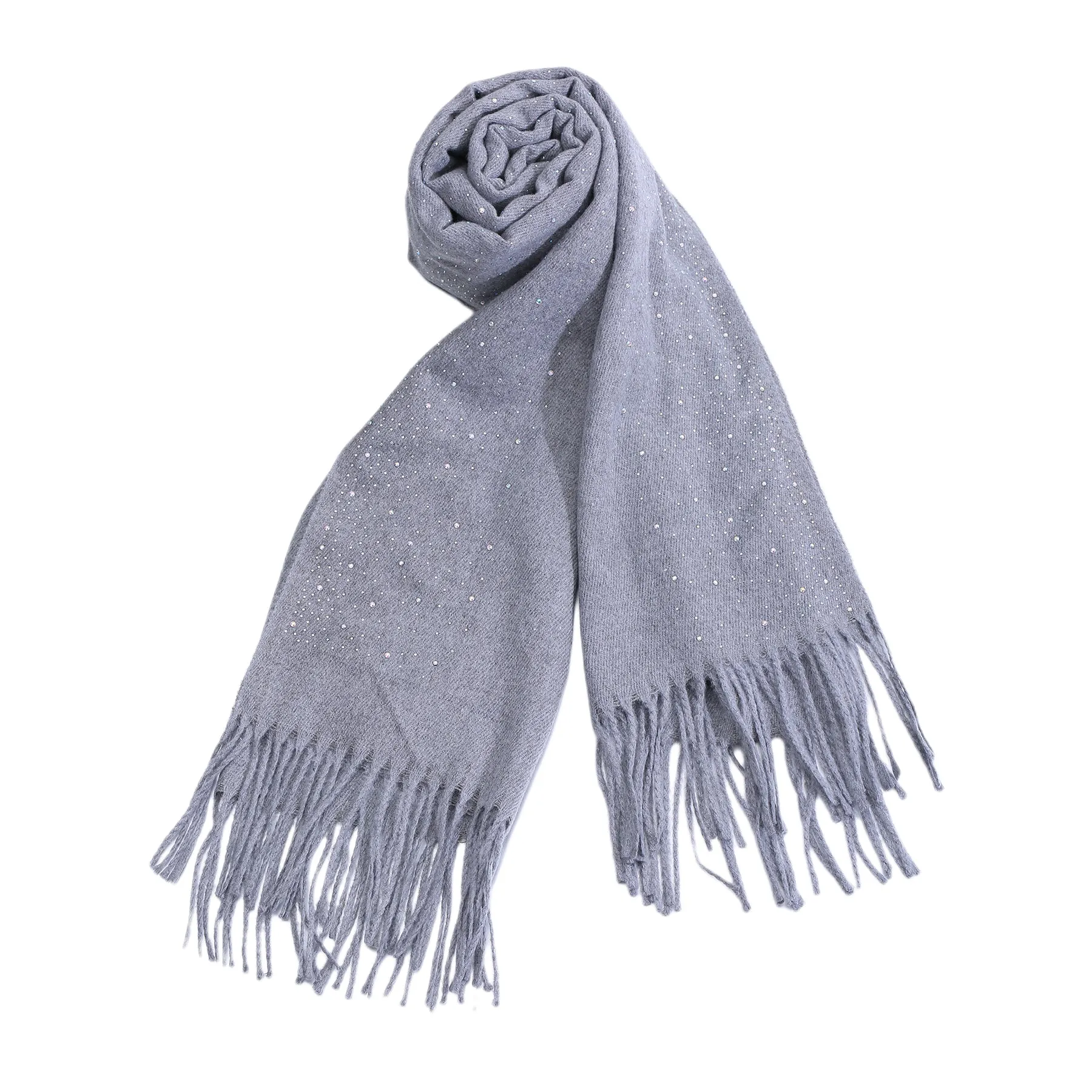 Lucia Scarf in Dark Grey