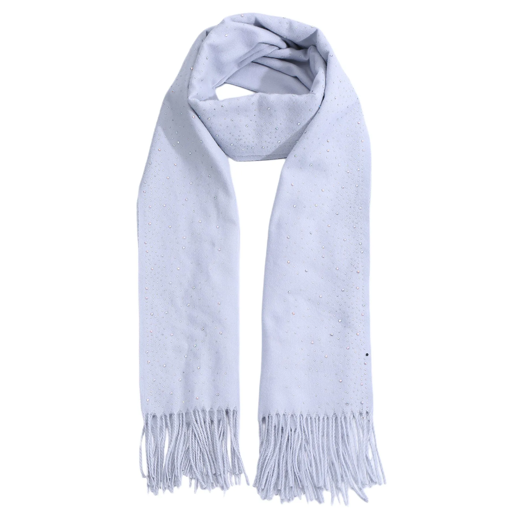 Lucia Scarf in Light Grey