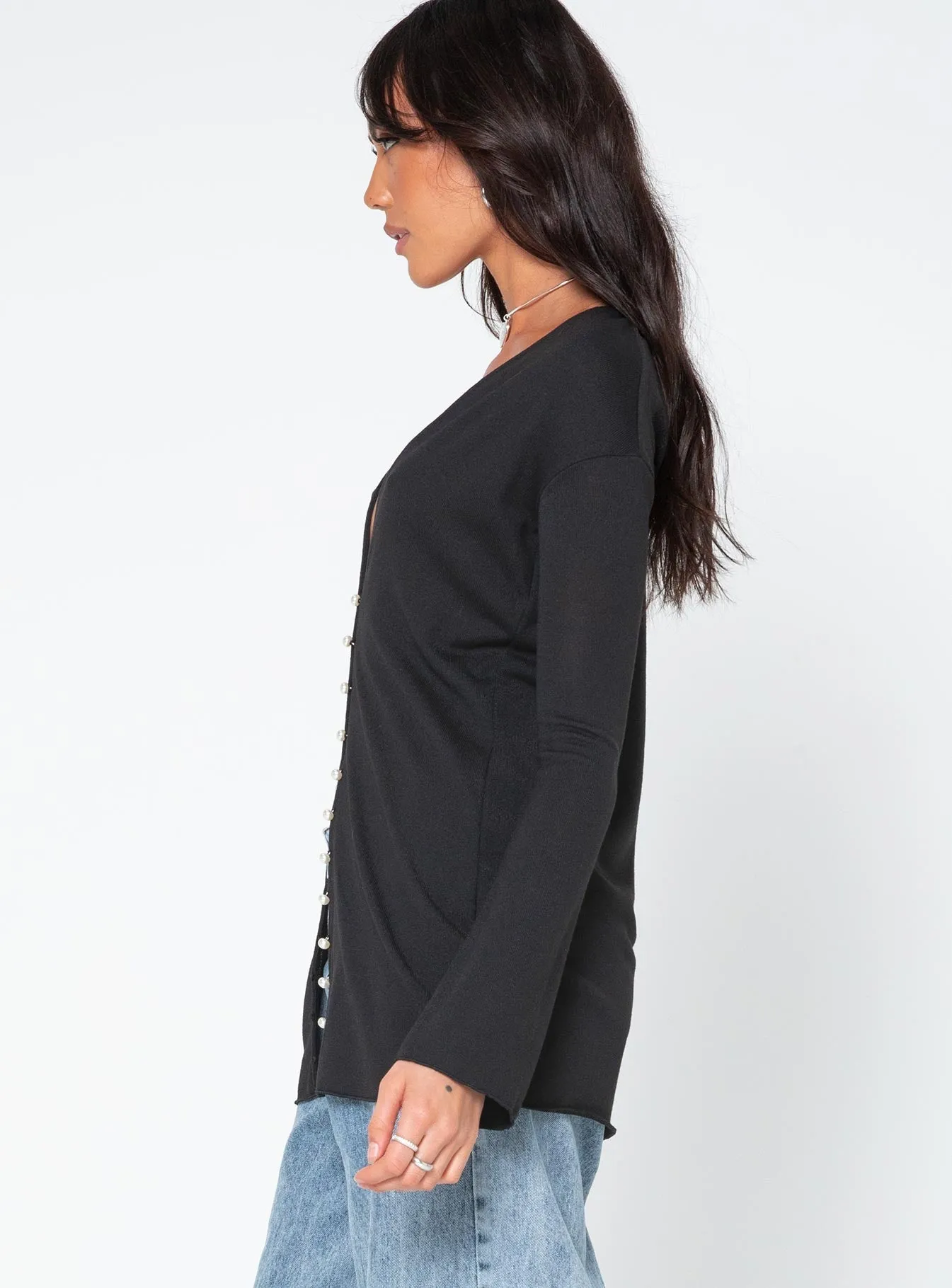 Macy Cardigan Black