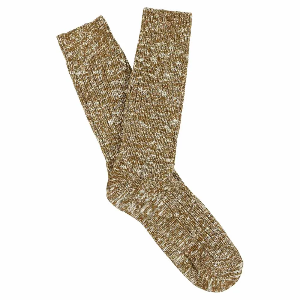 Melange Socks Brown