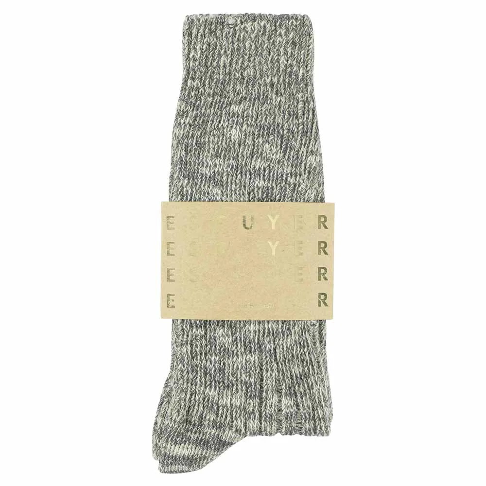 Melange Socks Light Grey