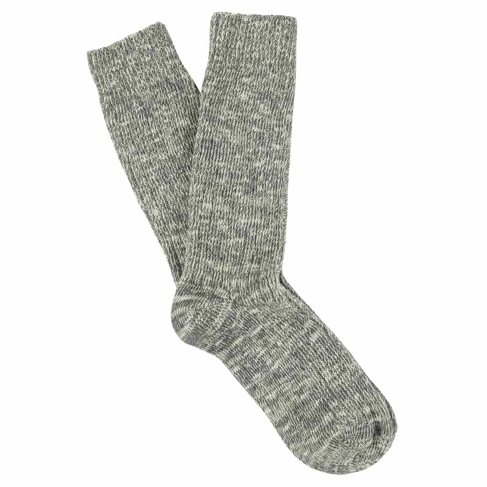 Melange Socks Light Grey