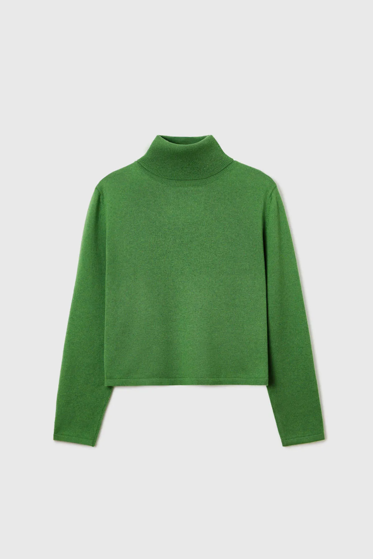 Merino Wool Turtleneck Sweater - Herba