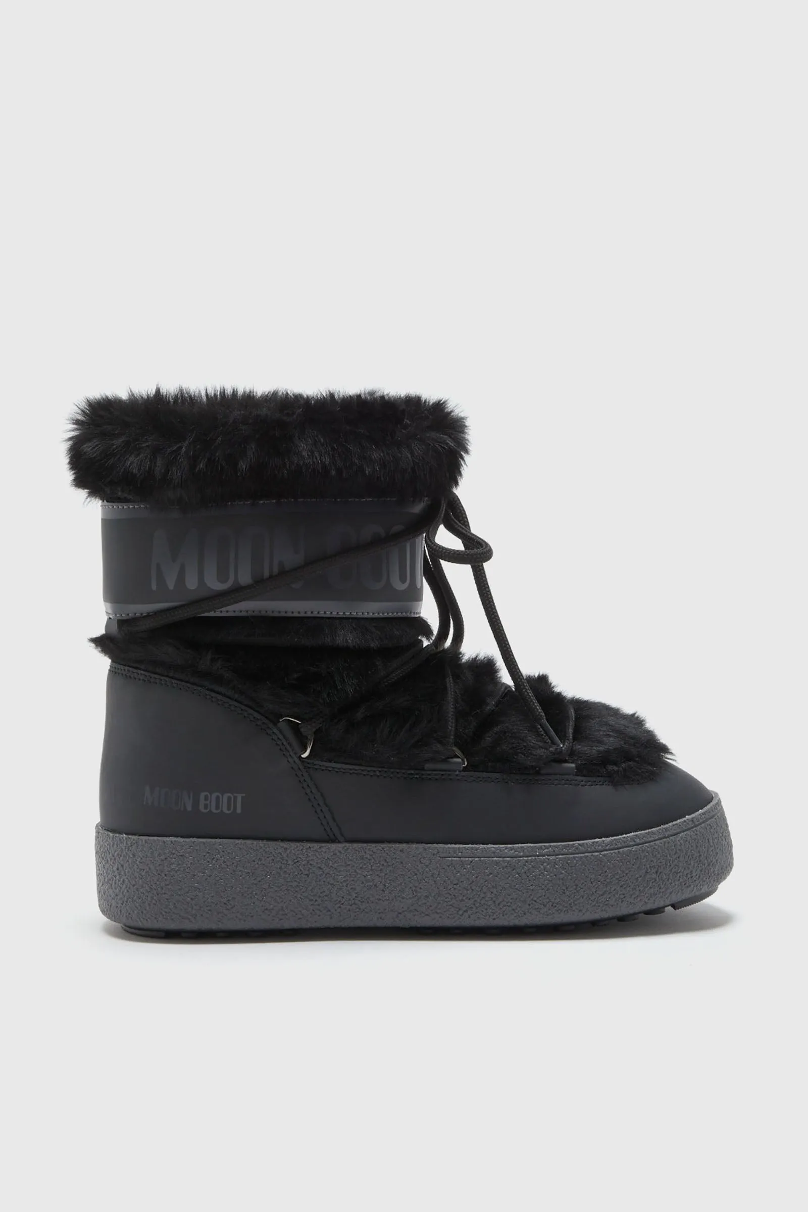 Moon Boot Ltrack Faux Fur Nero Donna