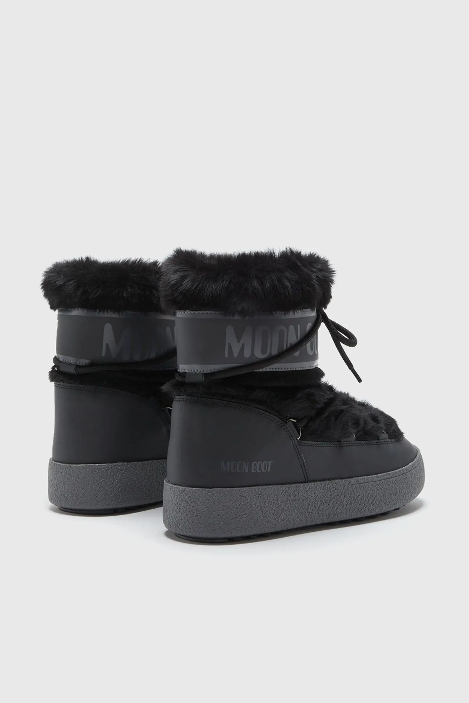 Moon Boot Ltrack Faux Fur Nero Donna