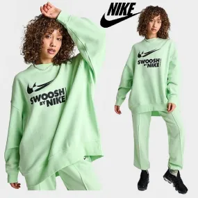 Nike  |Crew Neck Unisex Sweat Street Style U-Neck Long Sleeves Logo