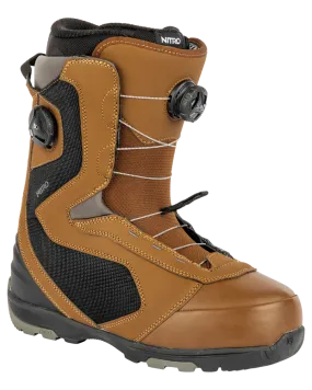 Nitro Club BOA Snowboard Boots - Brown/Black - 2023