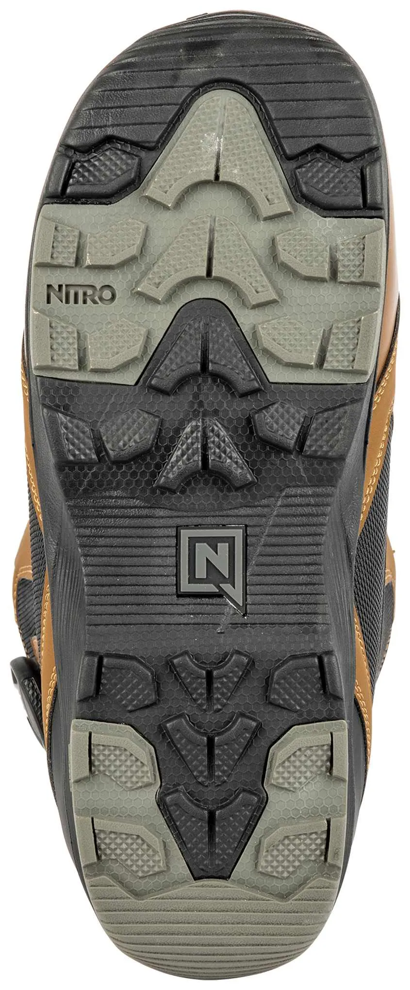 Nitro Club BOA Snowboard Boots - Brown/Black - 2023