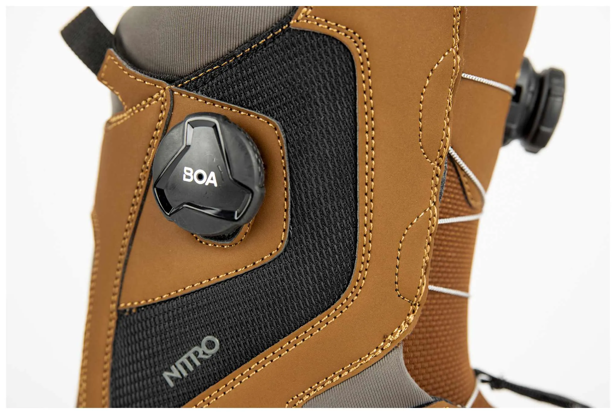 Nitro Club BOA Snowboard Boots - Brown/Black - 2023