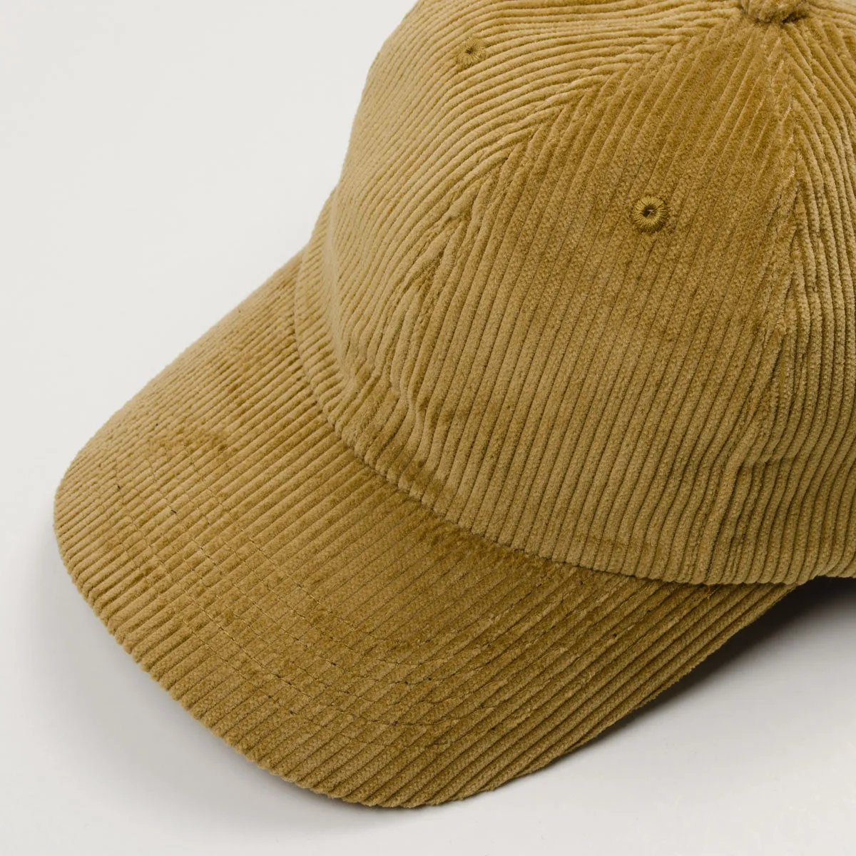 Norse Projects - 8 Wale Cord Sports Cap - Utility Khaki