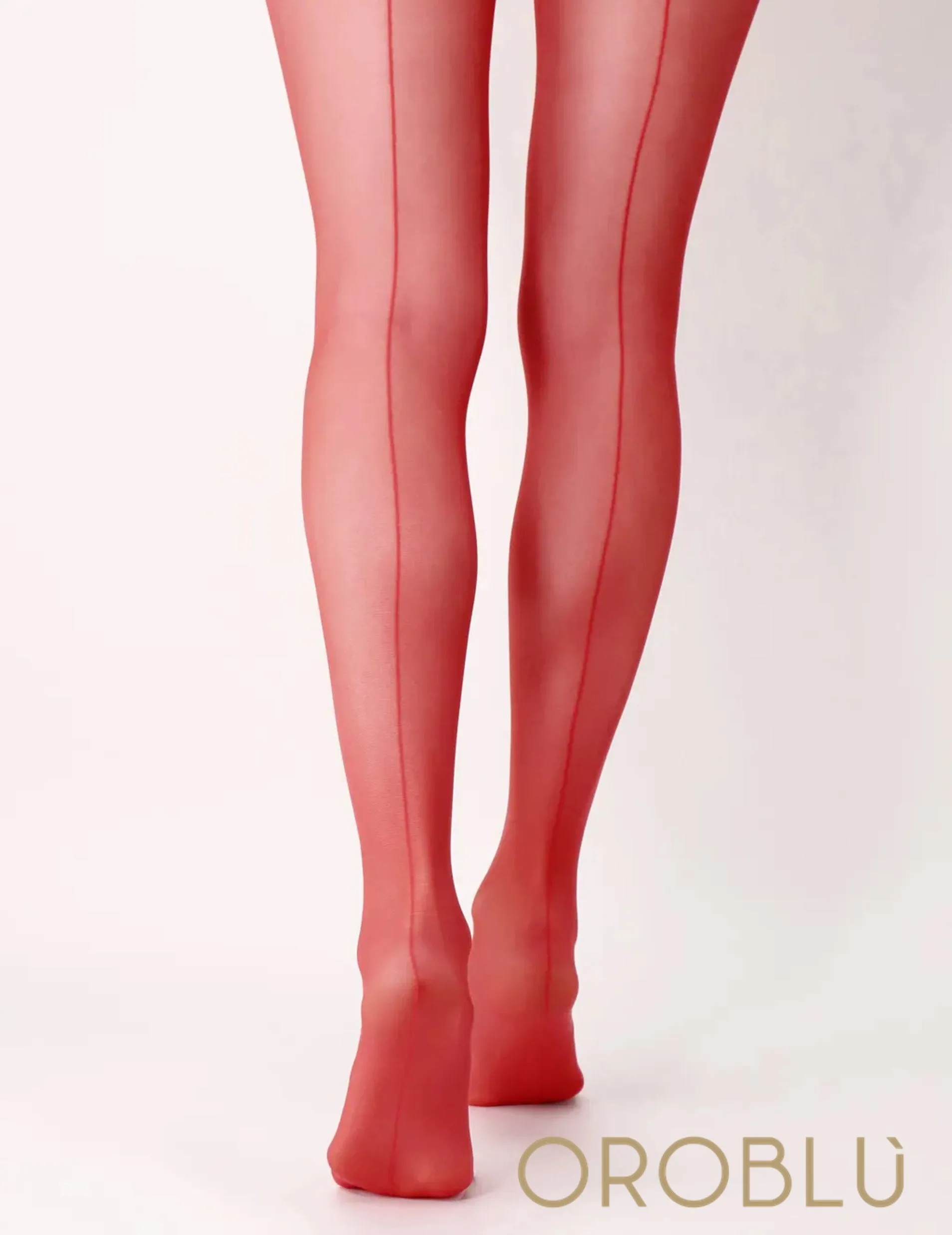 Oroblu Shock Up Line Tights Red