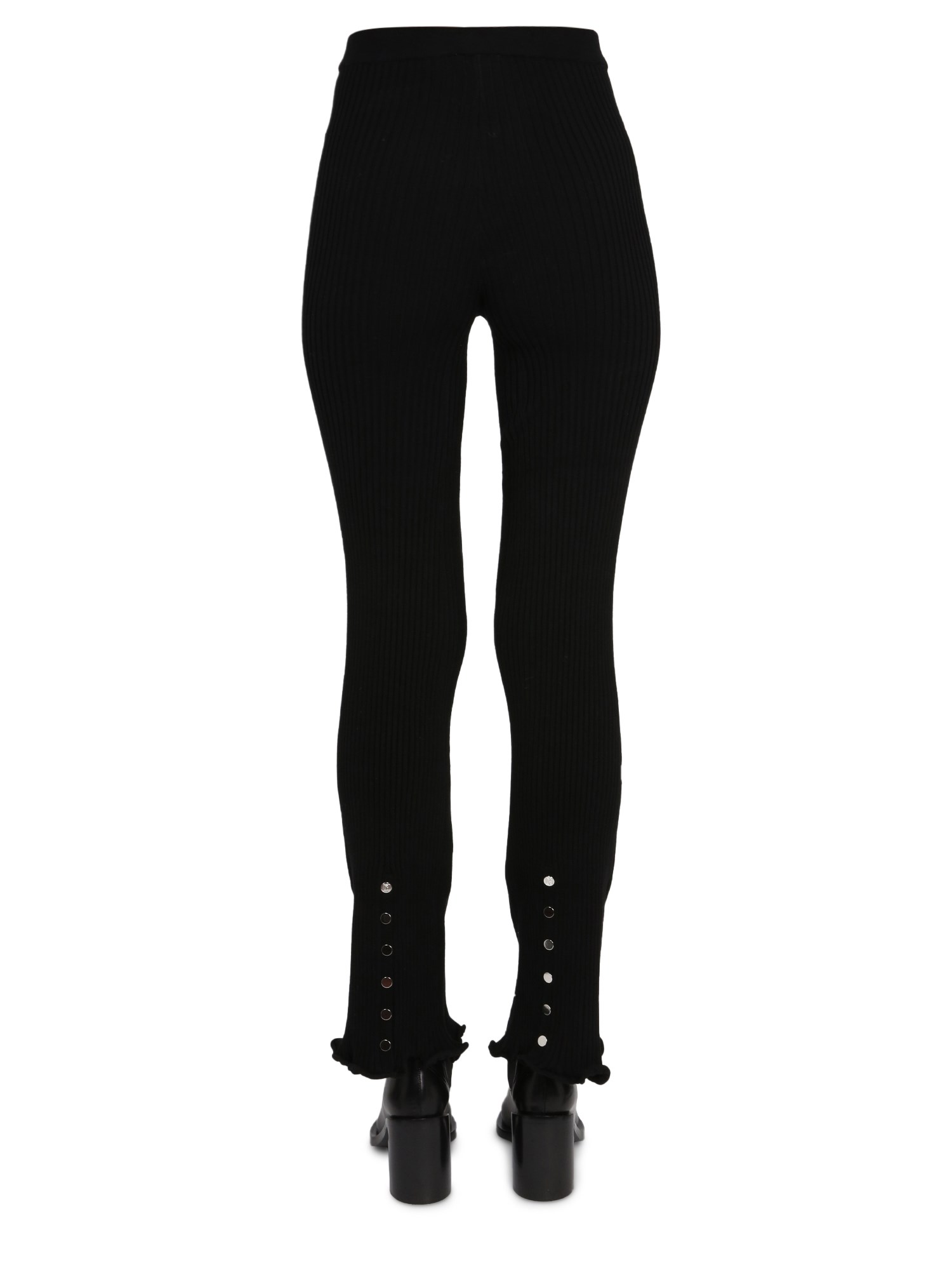 PACO RABANNE    COTTON FLARE LEGGINGS