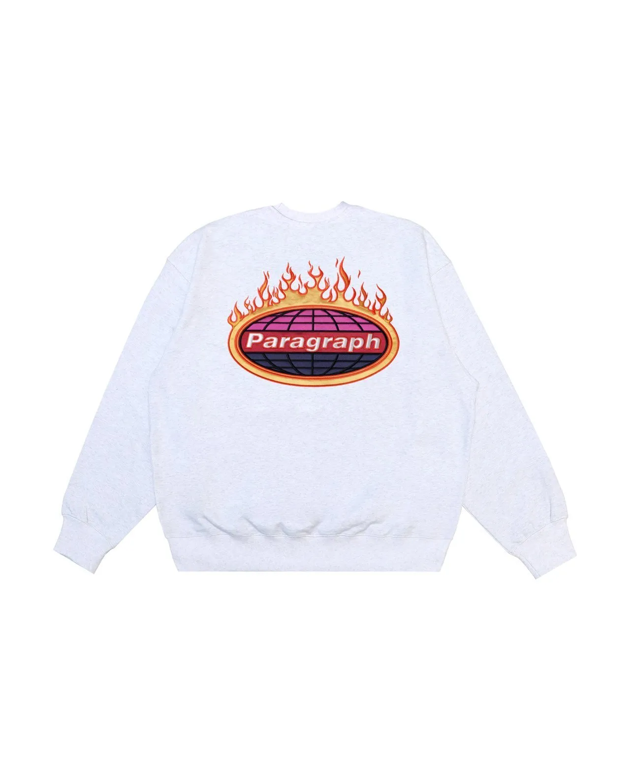 Paragraph  |Crew Neck Unisex Street Style U-Neck Long Sleeves Oversized