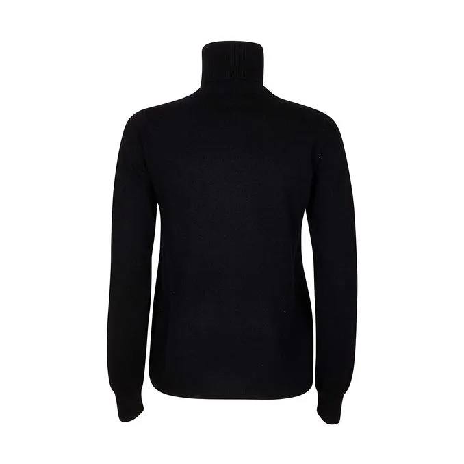 PIOPPO WOOL AND CASHMERE Woman Black