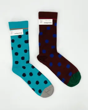 Polka Dot Womens Socks