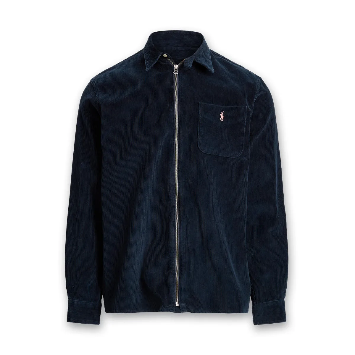 Polo Ralph Lauren - Corduroy Zip Up Overshirt in Navy