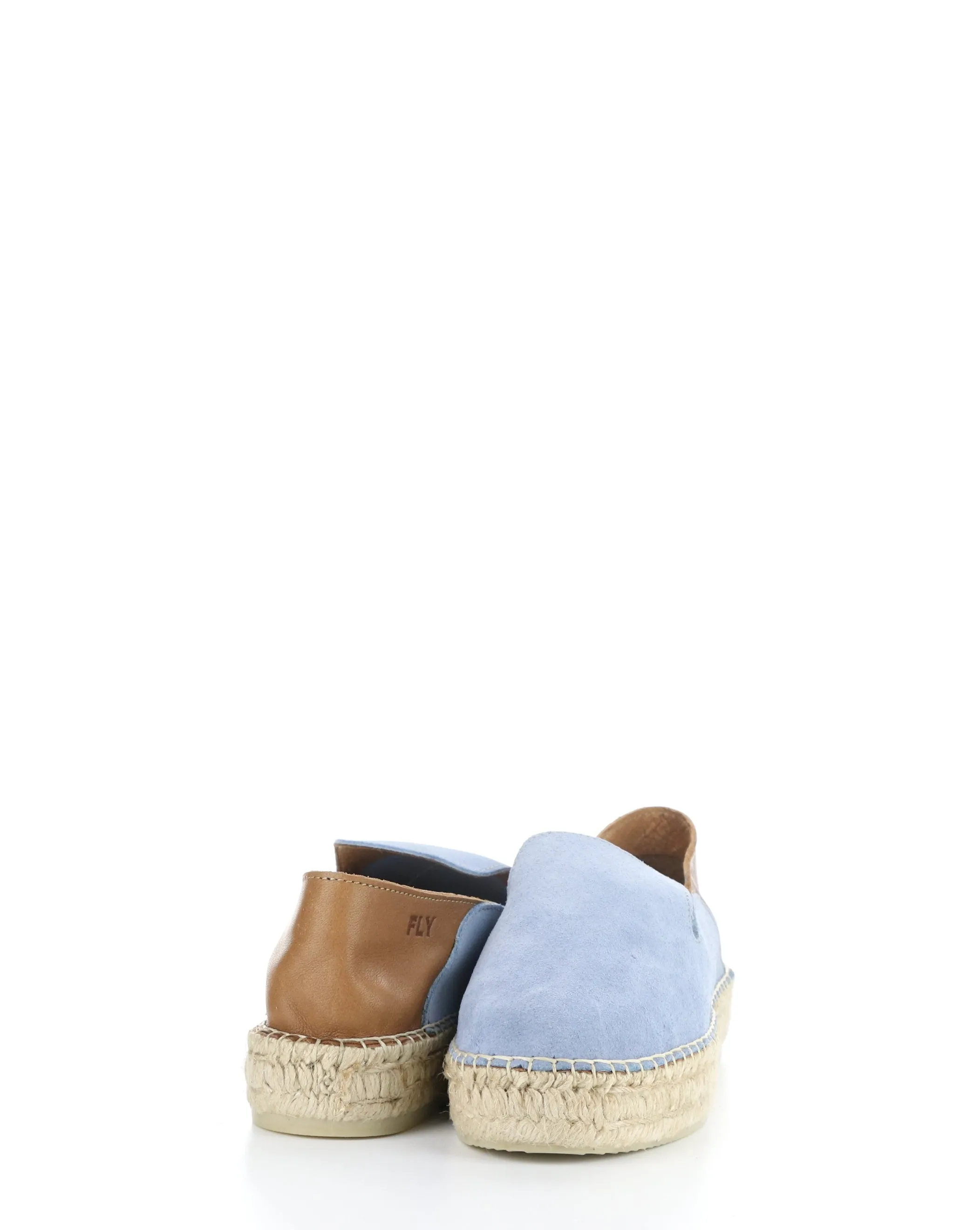 PULY522FLY 000 SKY BLUE/TAN Round Toe Shoes