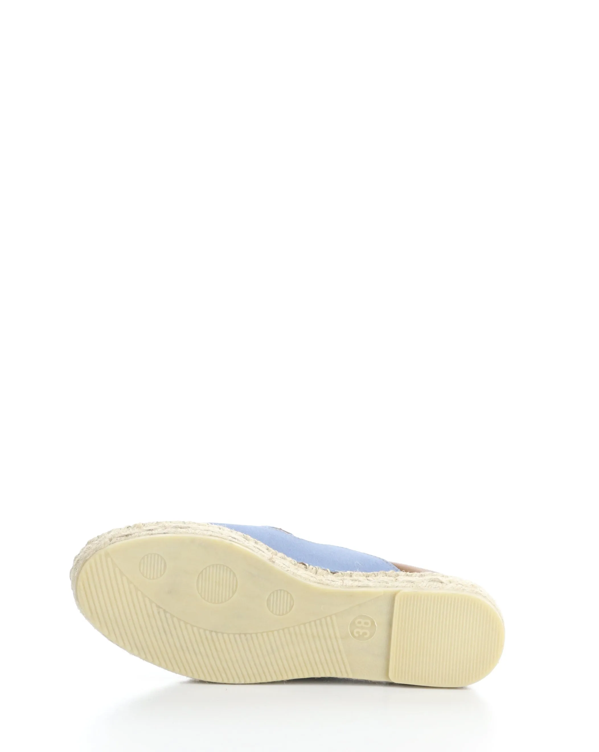 PULY522FLY 000 SKY BLUE/TAN Round Toe Shoes