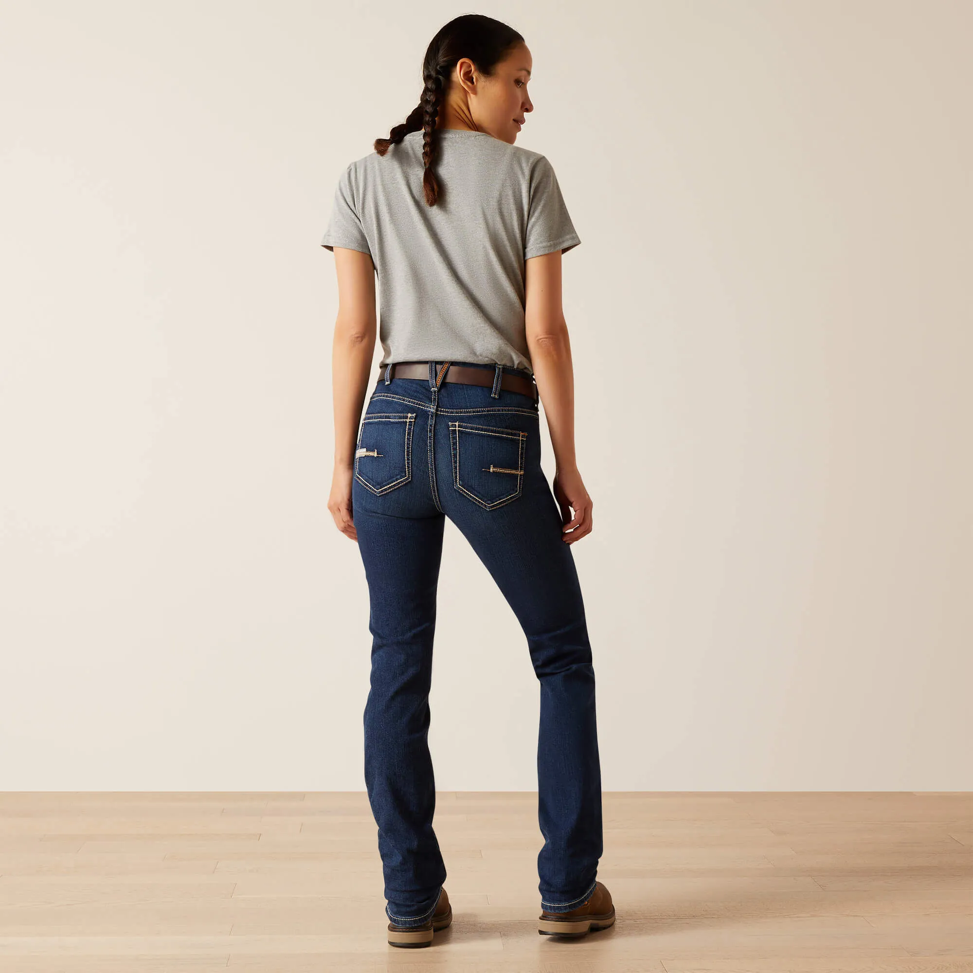 Rebar DuraStretch Riveter Double Front Straight Jean