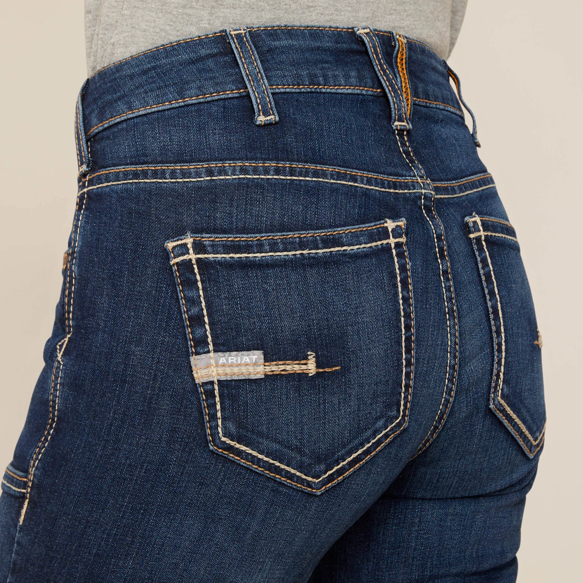 Rebar DuraStretch Riveter Double Front Straight Jean