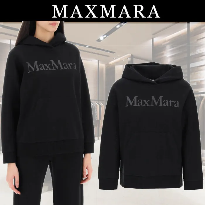 S Max Mara  |Unisex Blended Fabrics Street Style Long Sleeves Plain