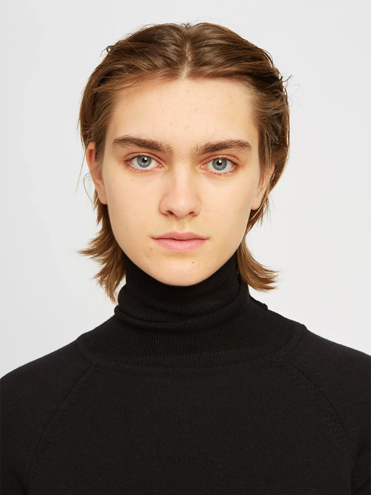 Saige Merino Wool Turtleneck - Black