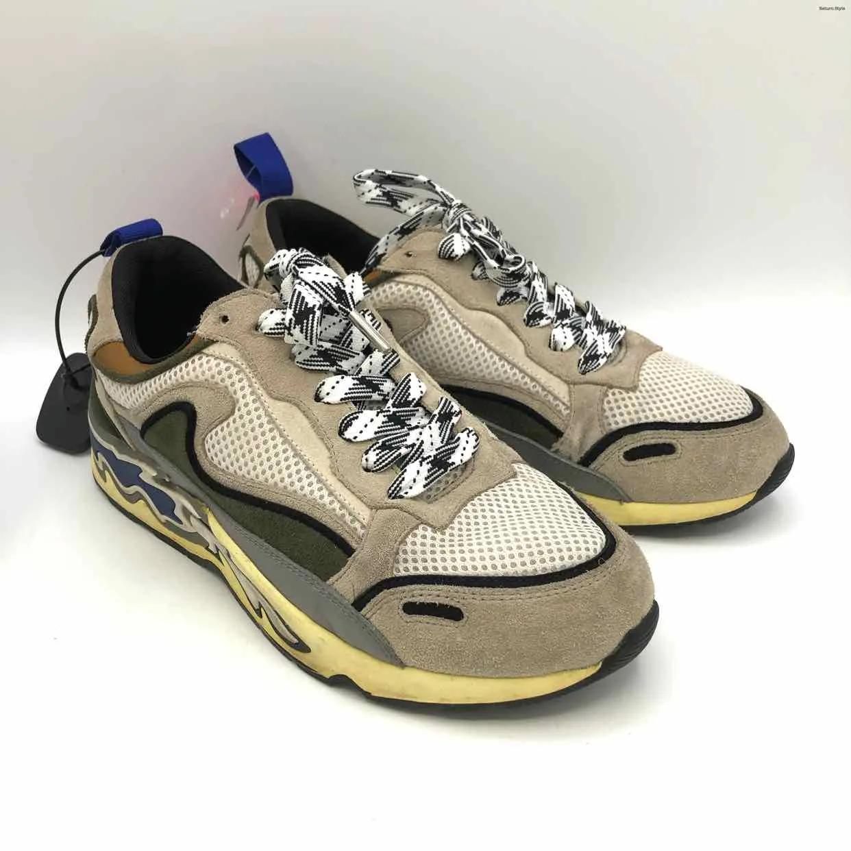 SANDRO Tan Olive Multi Sneaker Shoe Size 5-1/2 Shoes