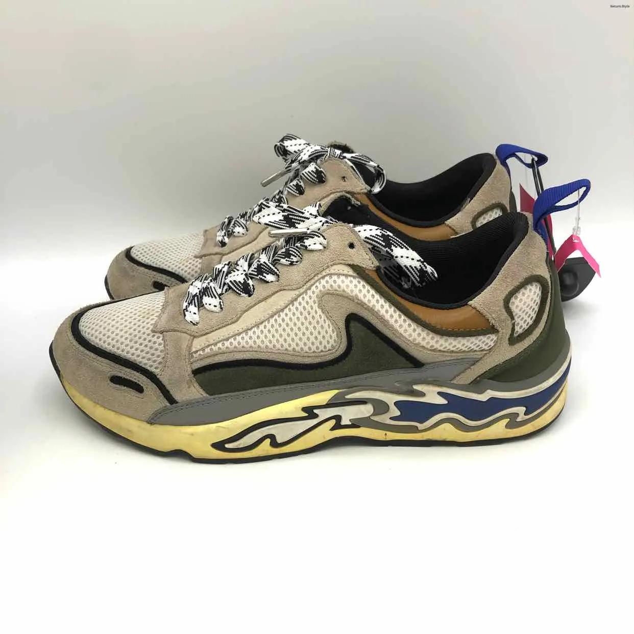 SANDRO Tan Olive Multi Sneaker Shoe Size 5-1/2 Shoes