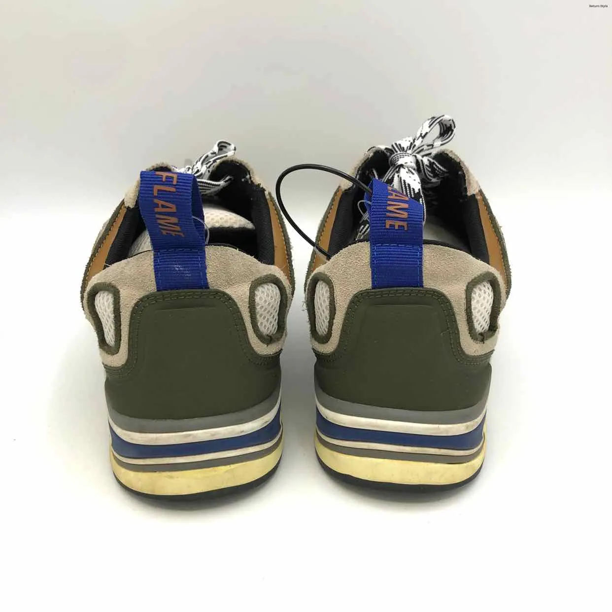 SANDRO Tan Olive Multi Sneaker Shoe Size 5-1/2 Shoes