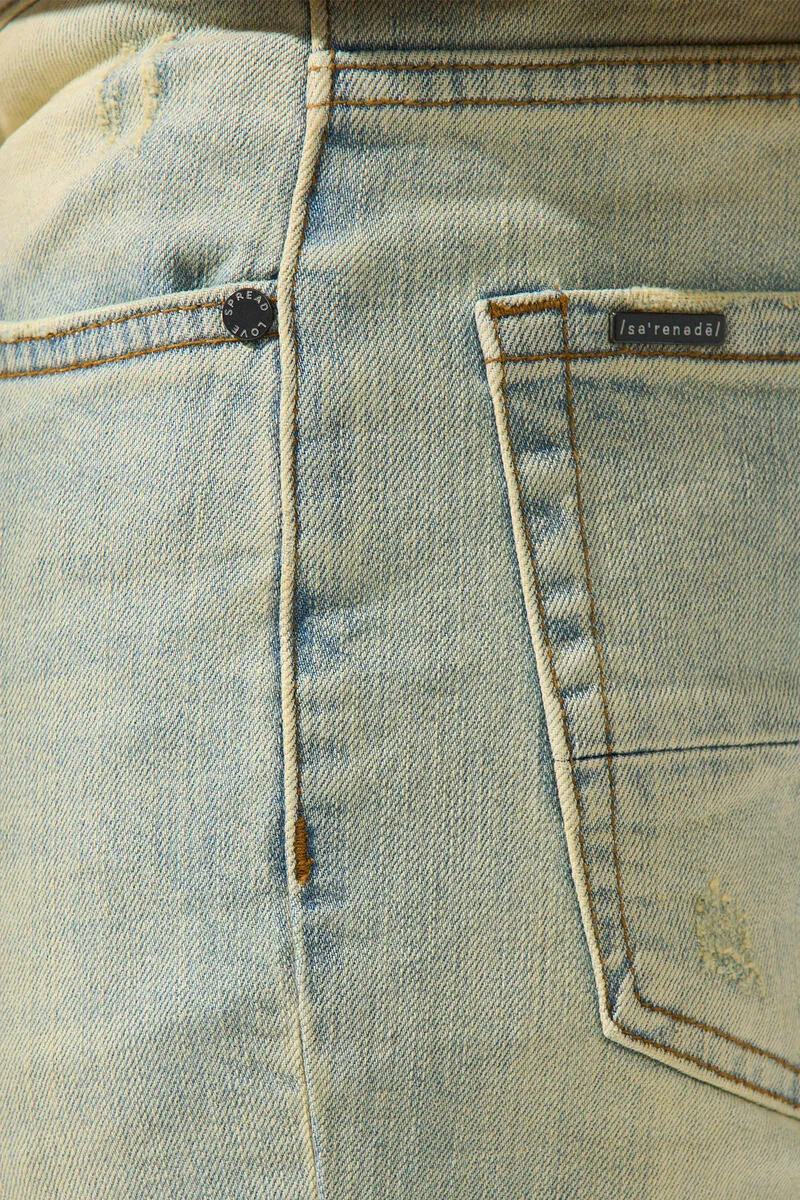 SERENEDE Limestone Jeans (EARTH YELLOW)