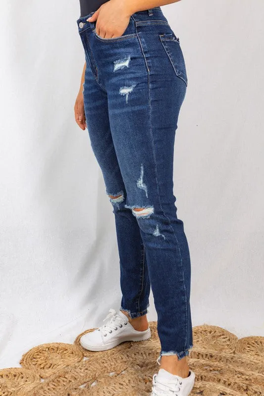 Shana Distressed Denim