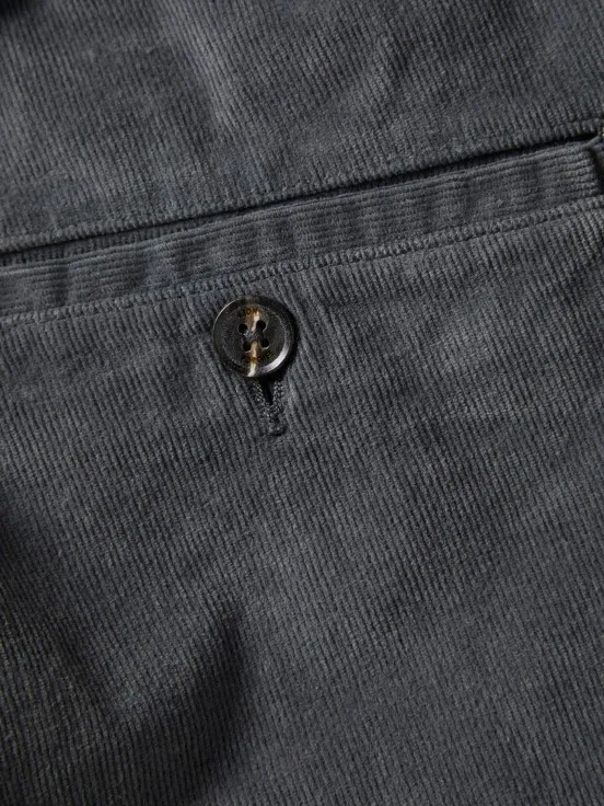 Slim fit corduroy pants