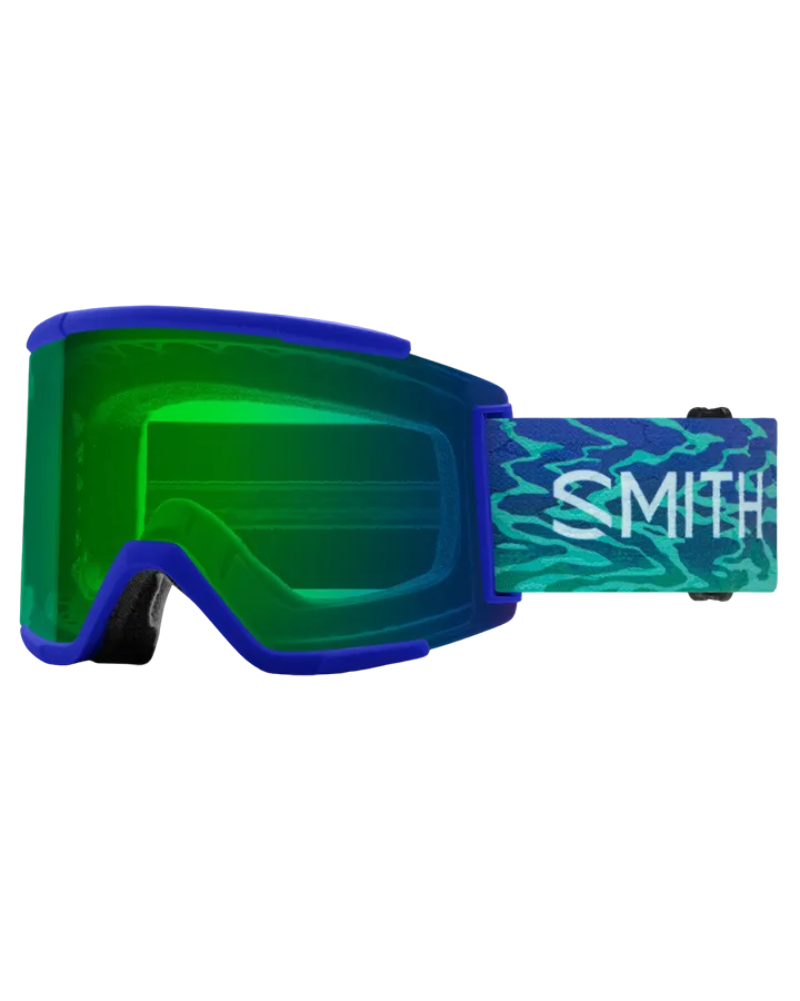 Smith Squad MAG Snow Goggles - Lapis Brain Waves / ChromaPop Everyday Green Mirror - 2023